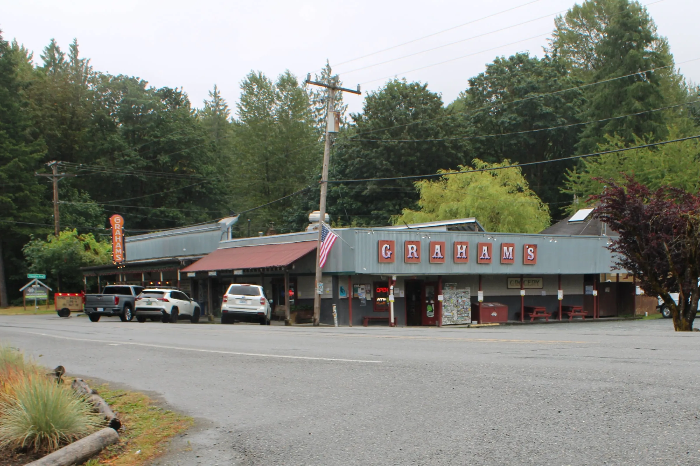 Graham's Store on the Mt. Baker Highway in Glacier, Washington