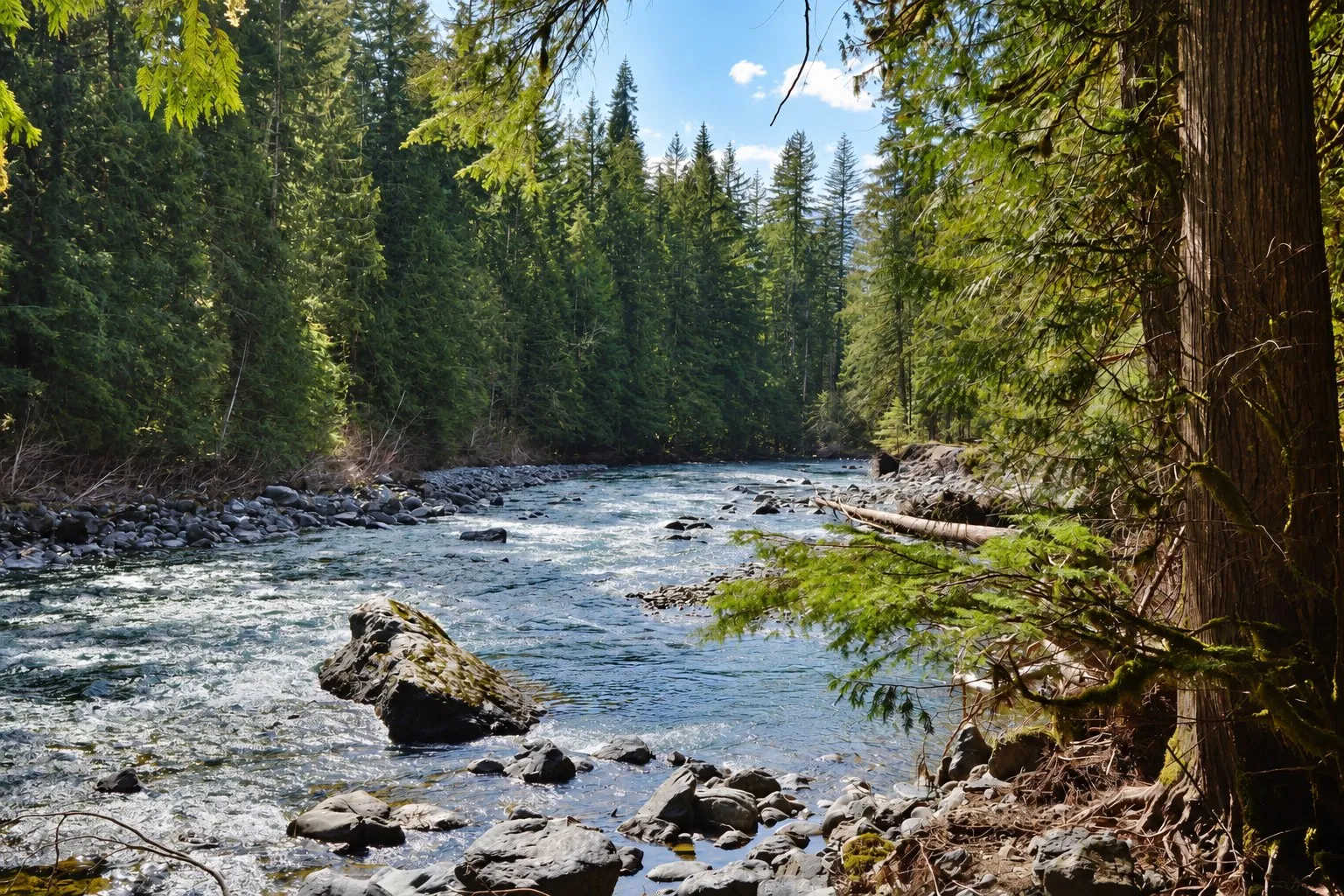 Mt. Baker in the rain: a cabin weekend backup plan